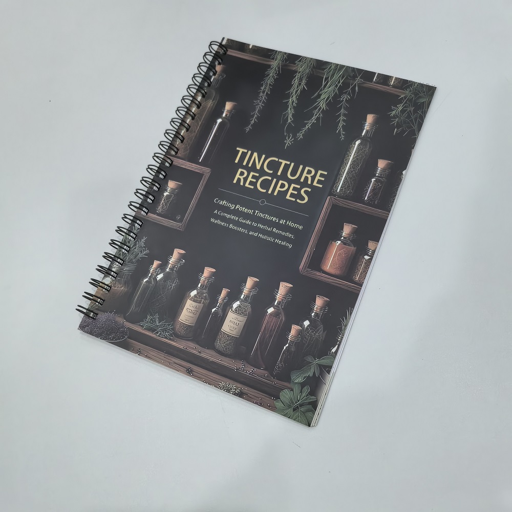 Herbal Wellness Tincture - Tincture Tarifleri Kitabı Evde Güçlü Tinctürler