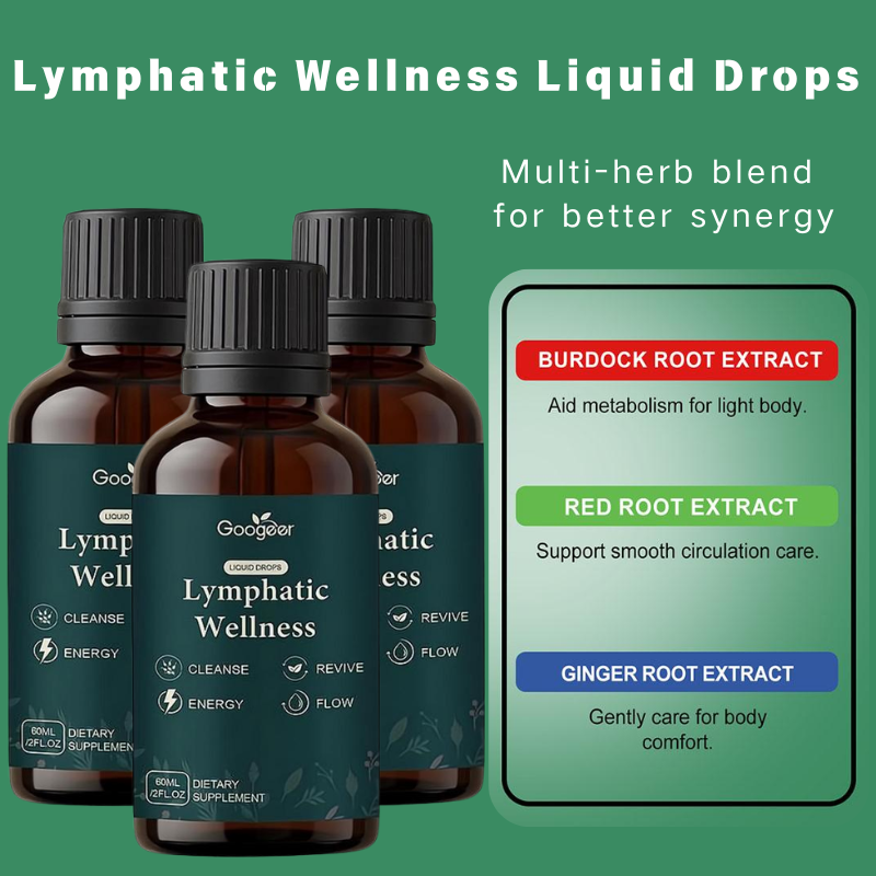 Herbal Wellness For You - 60ml Lenf Drenaj Destekleyici Sıvı Damlalar