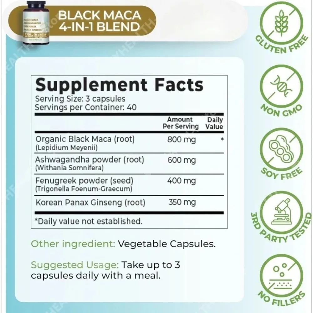4'ü 1 Arada Organik Siyah Maca - Herbal Queen incelemesi ve fiyatı