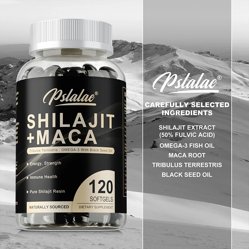 Shilajit + Maca Kapsülleri - B - Herbal Queen incelemesi ve fiyatı