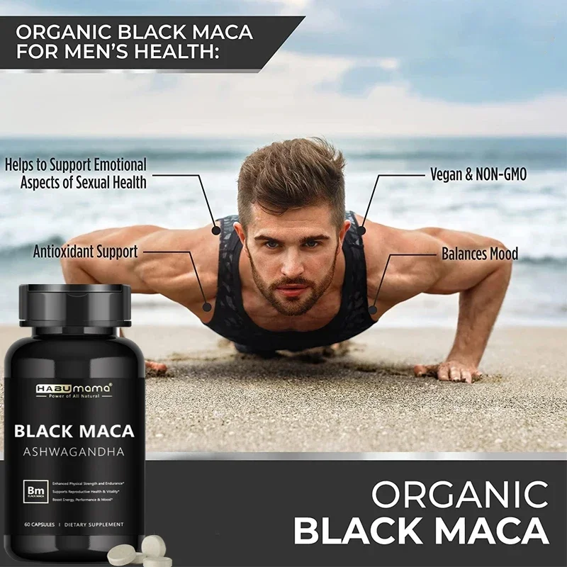 Siyah Maca - Kas Oluşturucu Bü - Herbal Queen incelemesi ve fiyatı