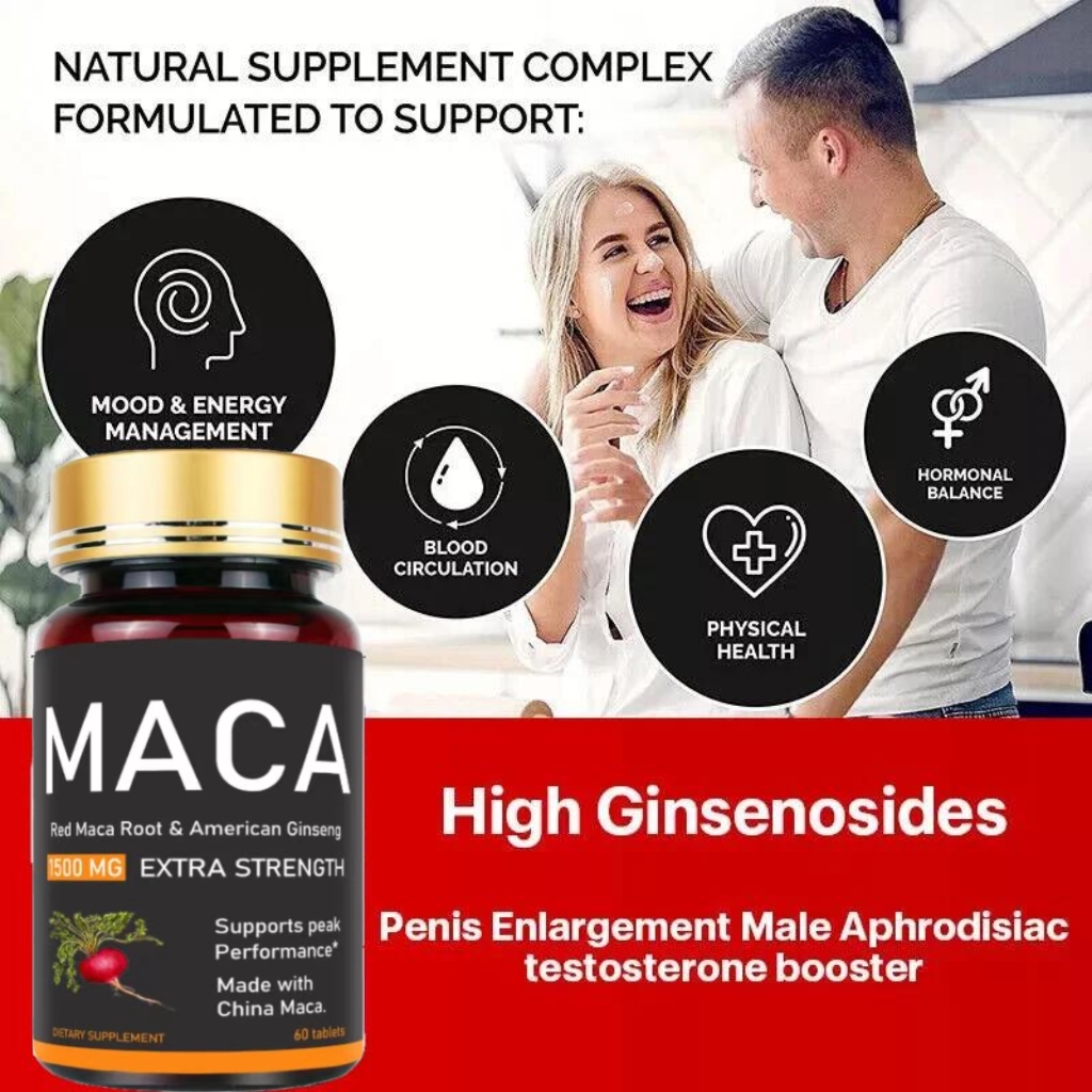 Maca, Ginseng, Astragalus ve G - Herbal Wellness For You incelemesi ve fiyatı