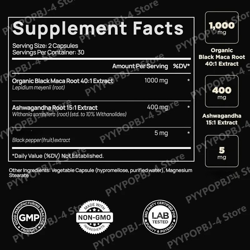 Siyah Maca Kökü Ekstresi ve Aş - Herbal Queen incelemesi ve fiyatı